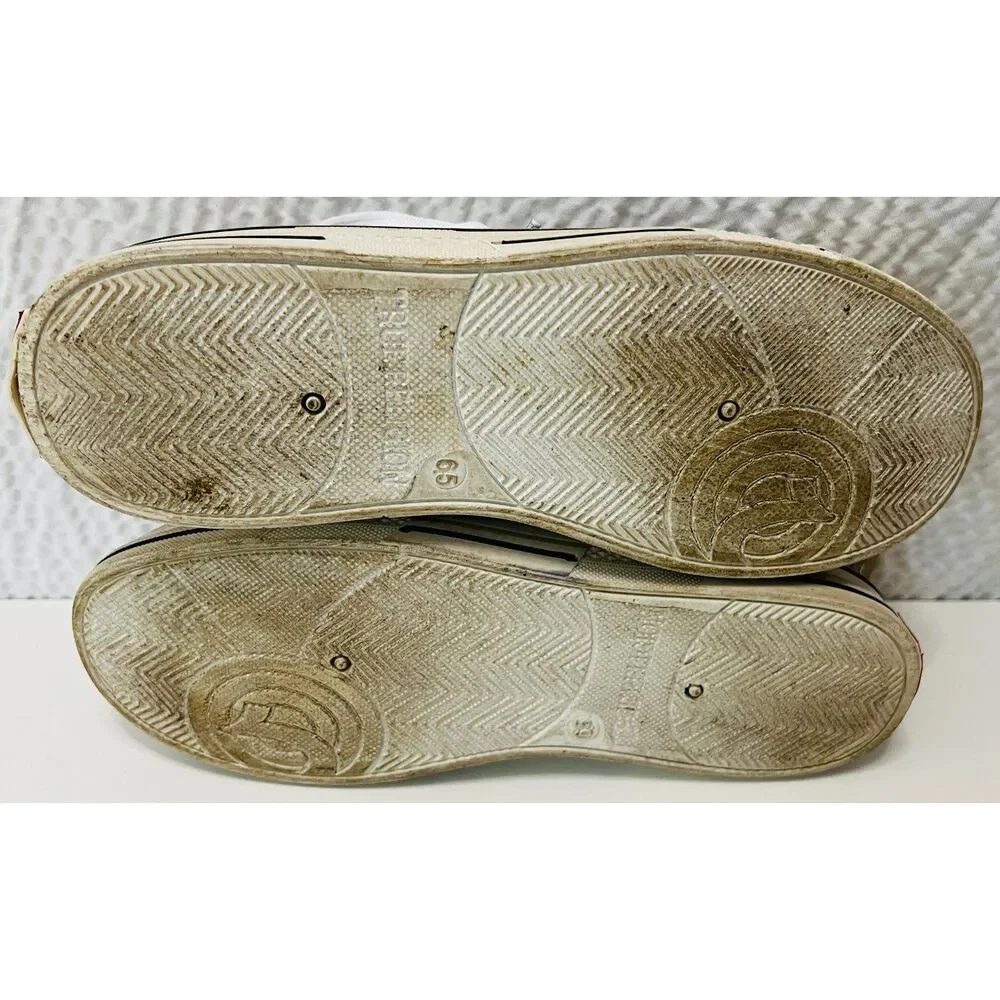 True Religion Addilyn rhinestone studded sneakers. Size 6.5